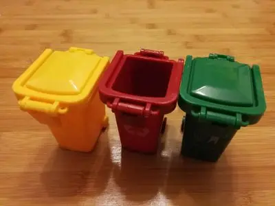 Мусорный бак контейнер кляп игрушка один набор для детей игры|gag toys|set for childrenset toys |