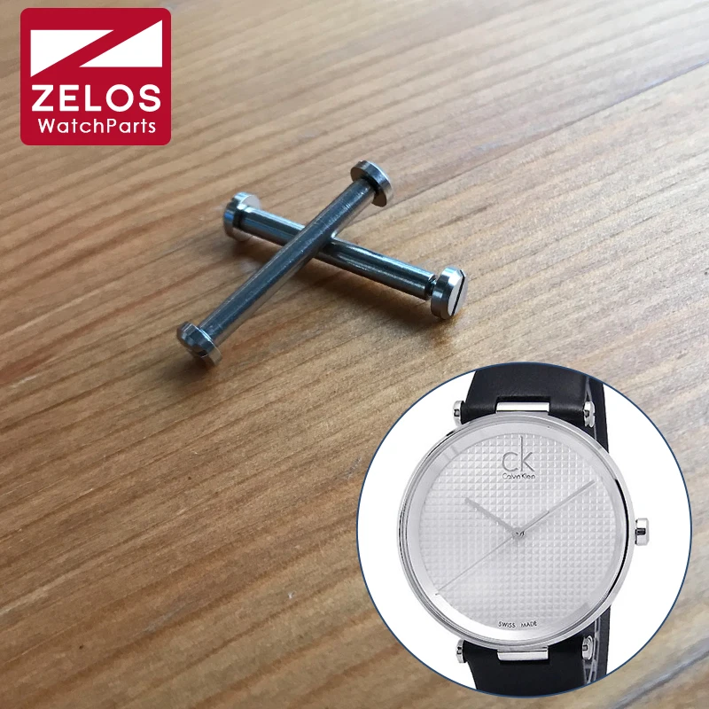 

steel screw tube rod for CK Calvin Klein 30mm quartz watch band K1S21120/K1S21102/KIS21100 parts tools
