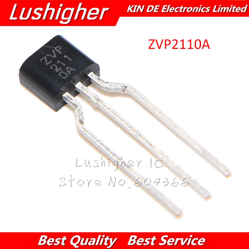 5 шт. ZVP2110A ZVP211OA ZVP211 0A OA TO92 TO 92|Интегральные схемы| |