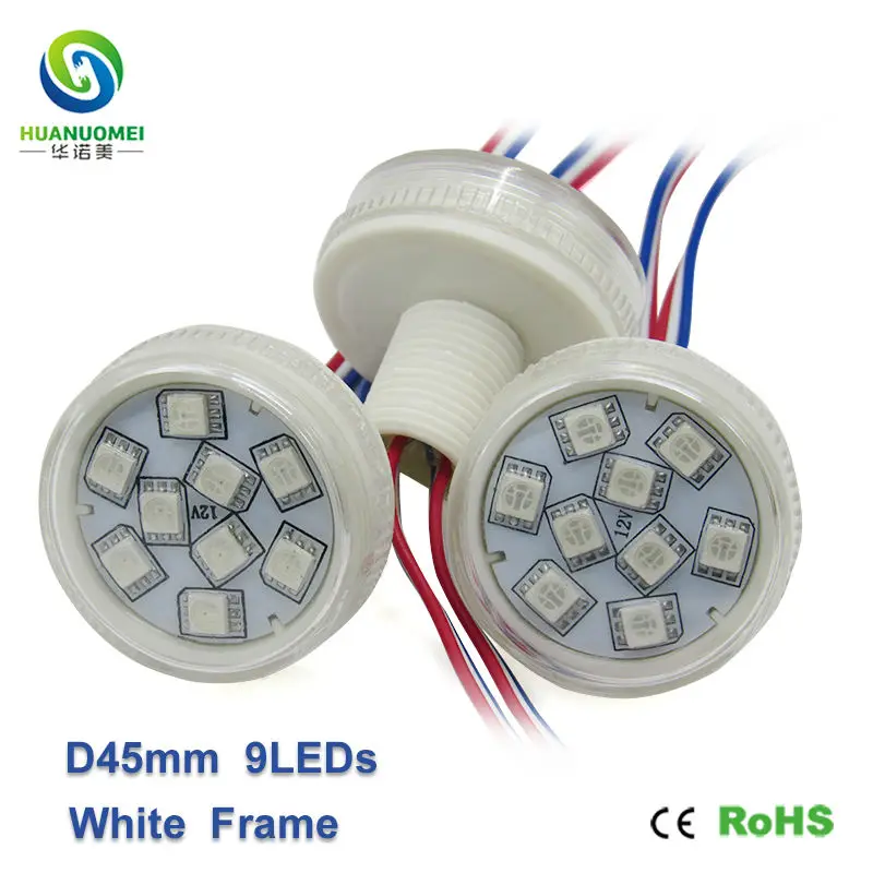 Rgb UCS1903 9 светодиодный s 45 мм pixel smd 5050 модуль дисплея полноцветная цифровая лампа