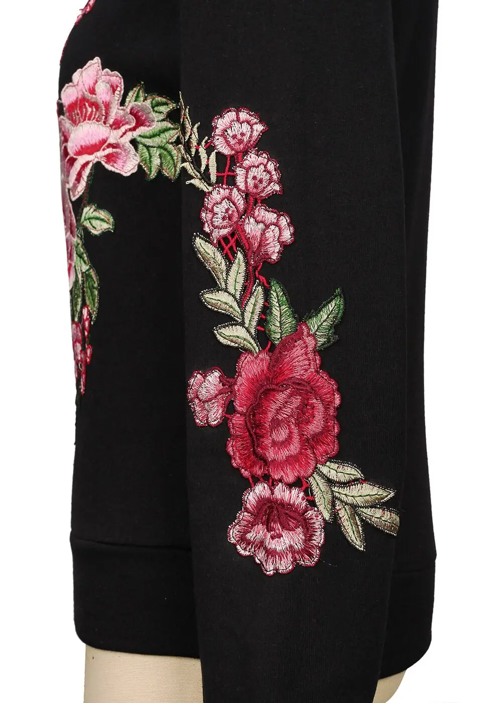 Женская толстовка в европейском стиле осенне зимние толстовки с вышитыми