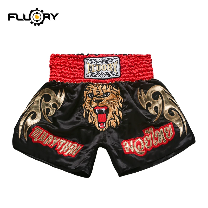Шорты Fluory muay thai боксерские шорты для ММА взрослых и детей 2019 новый стиль