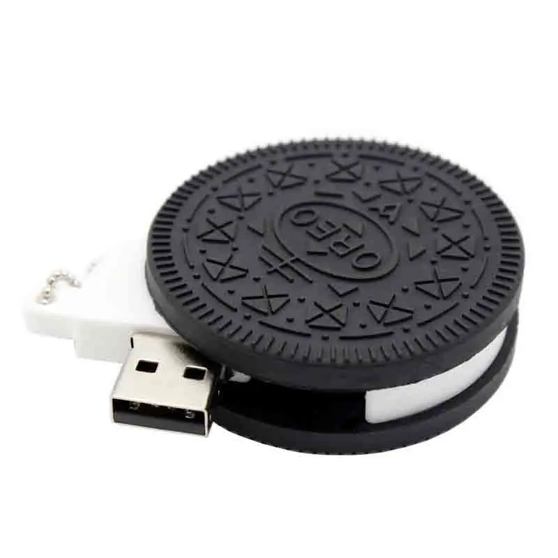 KING SARAS 64 Гб мультфильм Oreo модель usb2.0 4 ГБ 8 16 32 флеш накопитель USB креативный подарок