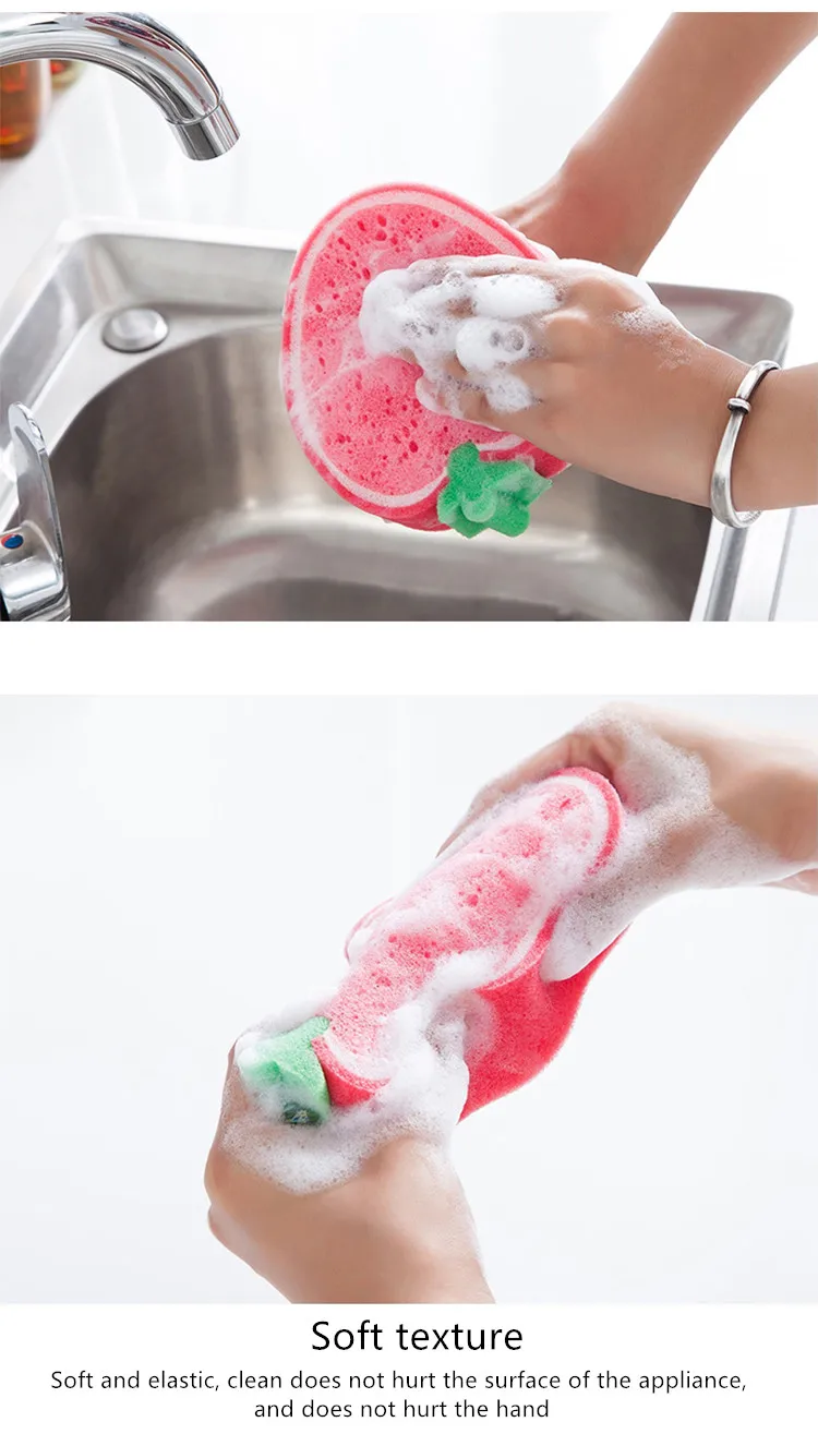 Губка для очистки фруктов Dishcloth Cosas De Cocina Torchon De Cuisine Coton интенсивное Очищение ткань для чистки стекла, очищающая Pa