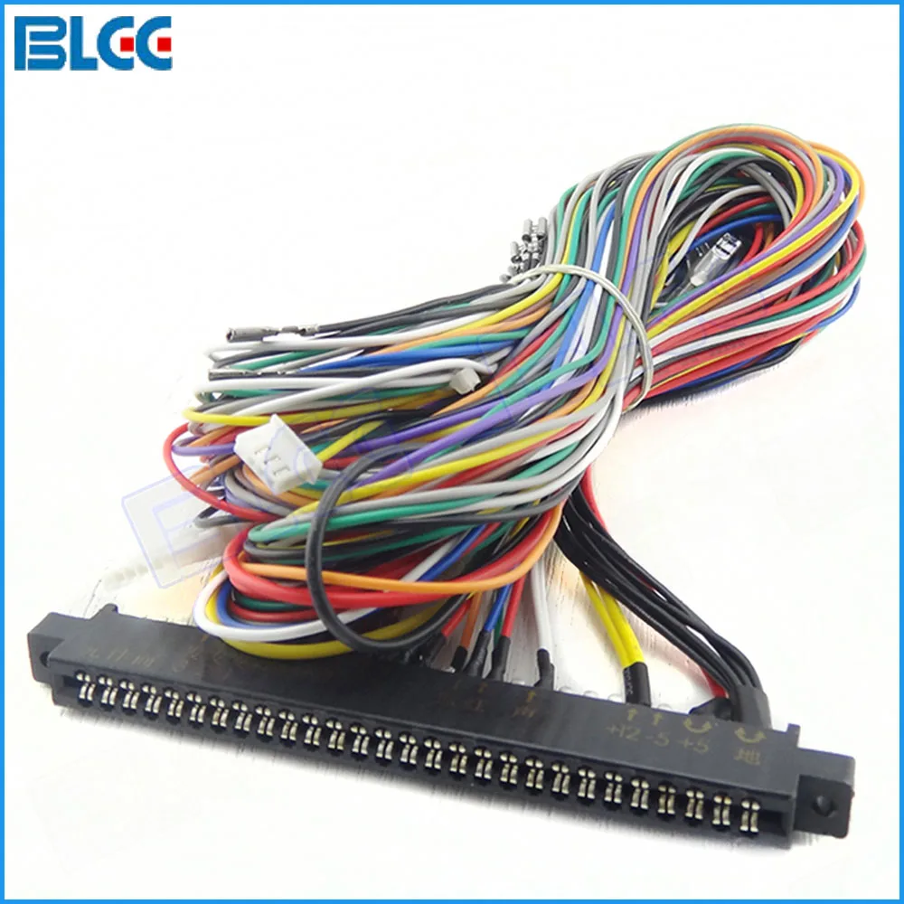 5 шт./лот 28pin Jamma жгут проводов с 6 кнопками действия для Multi Arcade игр аксессуары