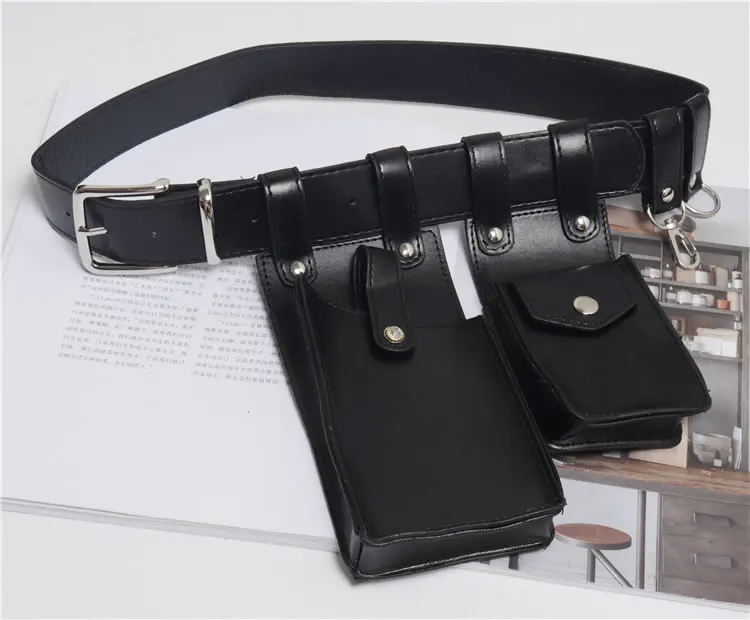XITAO Women Cummerbunds Korea Fashion Dark Fashion New Concave Shape Street Shoot Multi Function Belt Pockets WBB4334