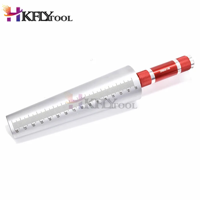 

1-6.5mm 3-15mm15-30mm 30-45mm Conical Feeler Gauge Taper Cone Cylinder Gauge For Measure Round Taper Metric Inner Diameter Gauge