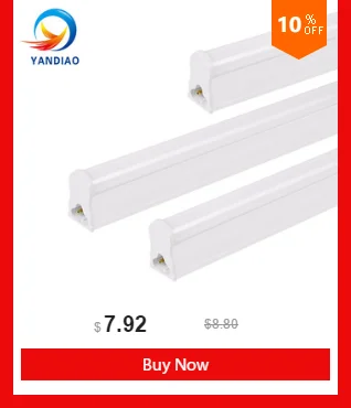 YANDIAO светодиодные трубки T8 Light 120 см 85 V-265 V Светодиодный LED флуоресцентные T8 трубки лампы холодный белый свет Lampara ампулы ПВХ Пластик