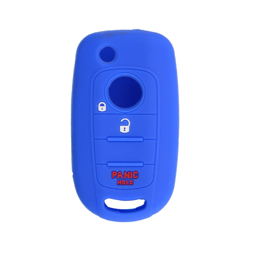 OkeyTech мягкий силиконовый резиновый чехол для автомобильного ключа 3 кнопки