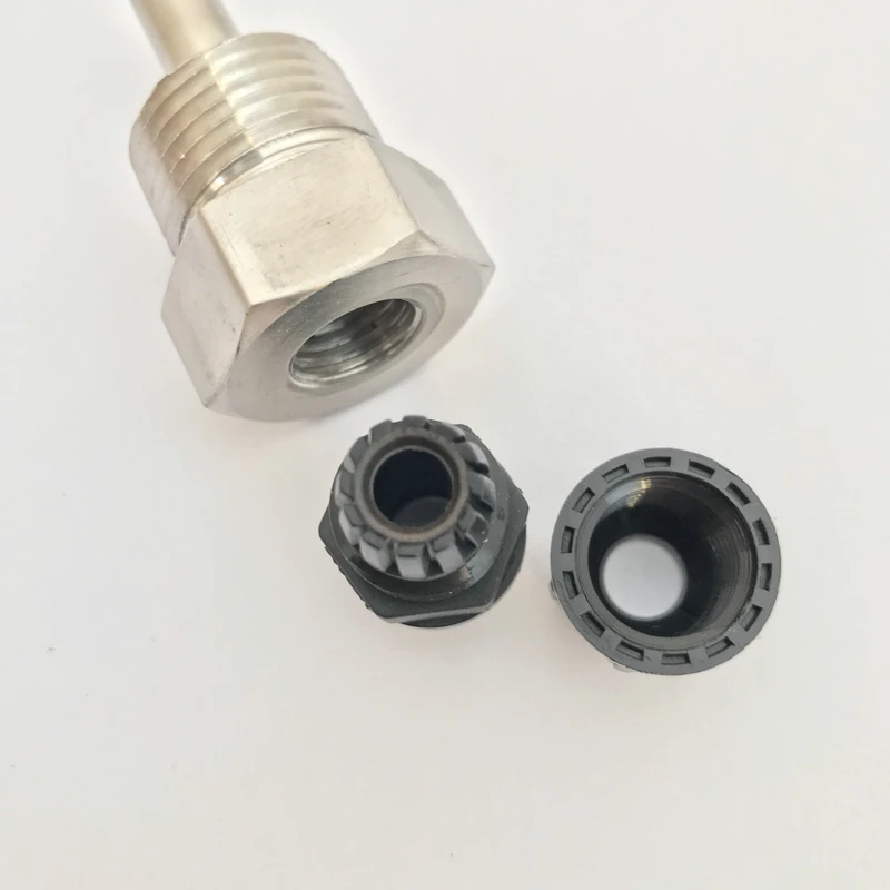SP21-020 Thermowell погружной рукав карман из нержавеющей стали 304 BSP/NPT 1/2 &quotдля провода