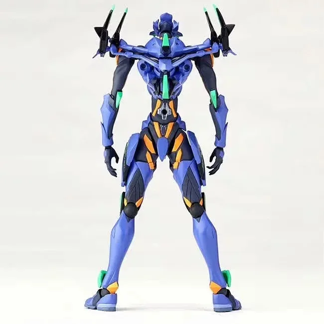EVA-01 окончательная модель Evangelion Anima REVOLTECH EVANGELION EVOLUTION EVA ПВХ фигурка Коллекционная модель игрушки 17 см