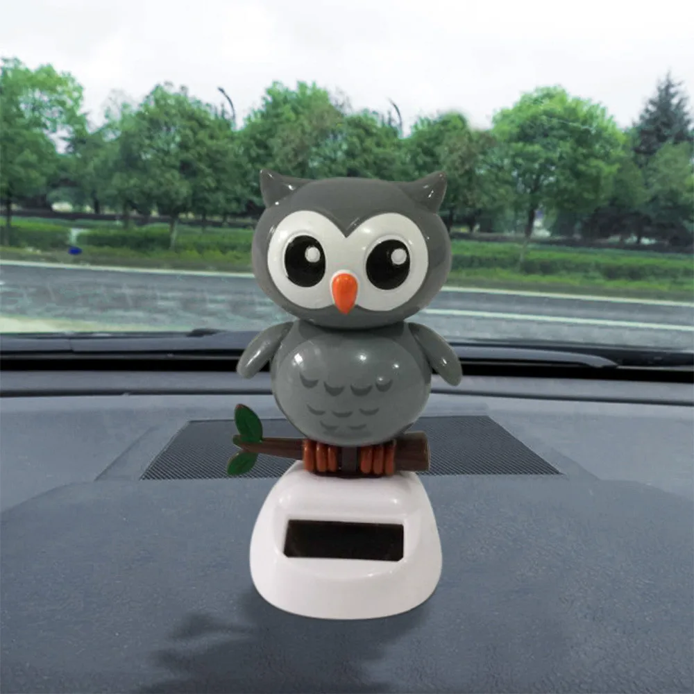 Милая сова животные танцующие качели украшения для автомобиля украшение