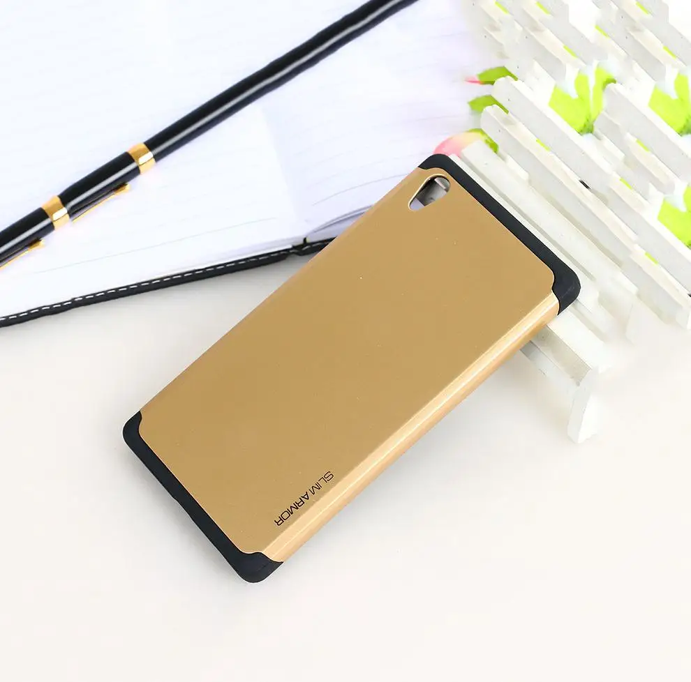 Лучшее качество двойной жесткий противоударный Тонкий чехол для Sony xperia Z5 5 2 дюйма