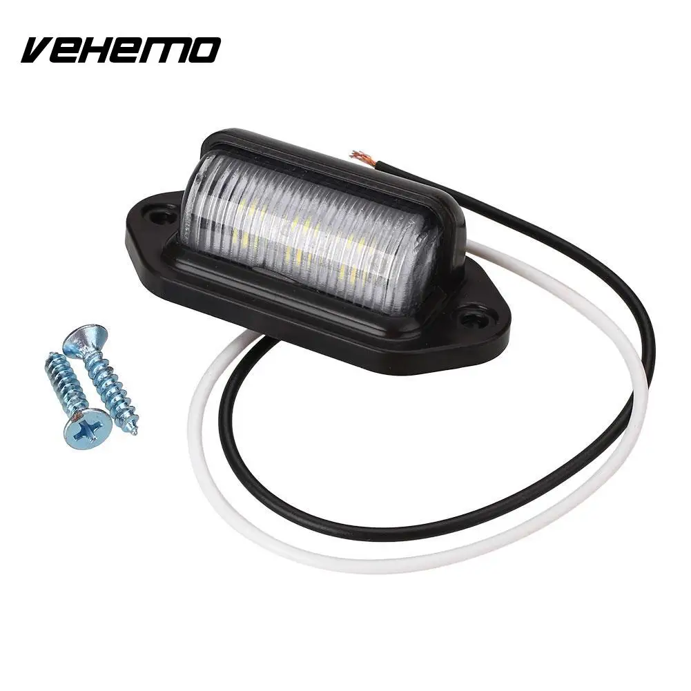 Vehemo 10 30 в яркий 6 светодиодный задний светильник лампа для мотоциклов лодок