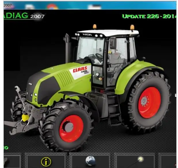 Акция CD 7 1 + CLAAS MetaDiag Parts Doc 2 сельскохозяйственные (обновление 412) 2016 органайзер
