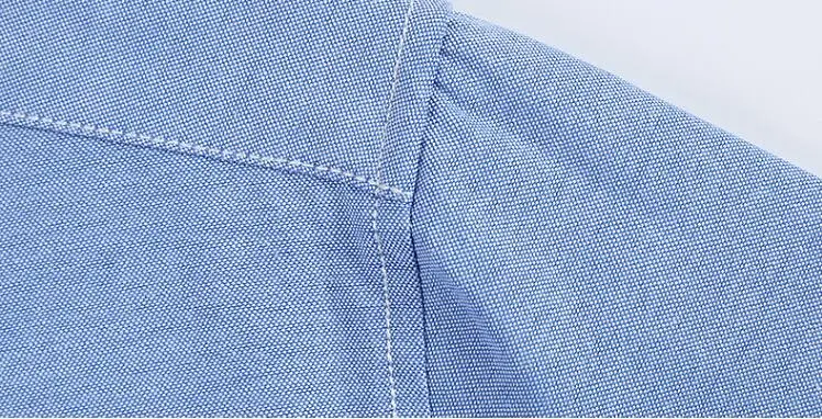 Leappls плюс размеры 4XL 5XL Оксфорд текстильные рубашки для мужчин блузки малышек slim fit