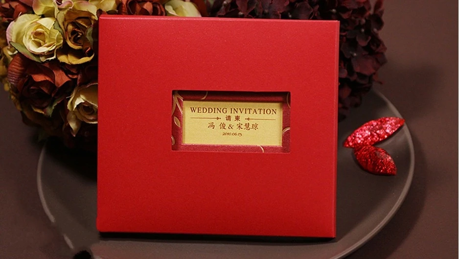 Роскошное индивидуальное приглашение на празднование свадьбы карты печатные