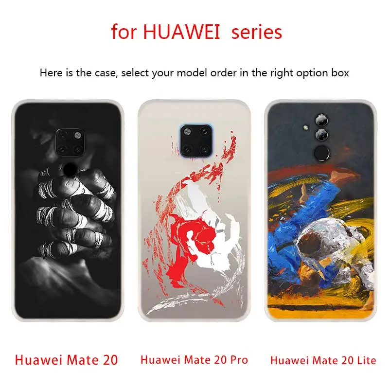 Janpan Judo Phone Case FOR Huawei Mate 10 20 30 Lite 20X Pro Nova 3 4 5i Y7 Y9 2019 2018 Cover | Мобильные телефоны и