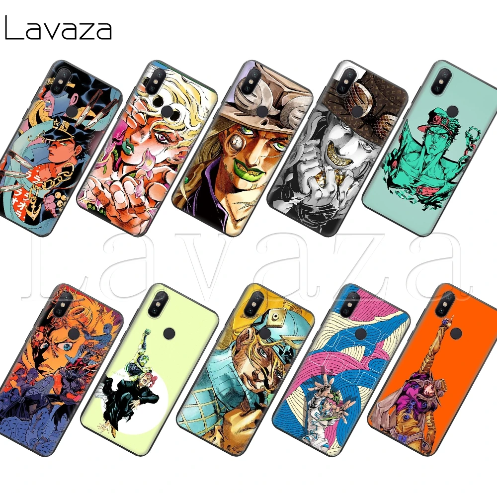 Силиконовый чехол Lavaza JOJO'S с невероятными приключениями для Xiaomi Redmi Note 4 4X 4A 5 5A 6 6a
