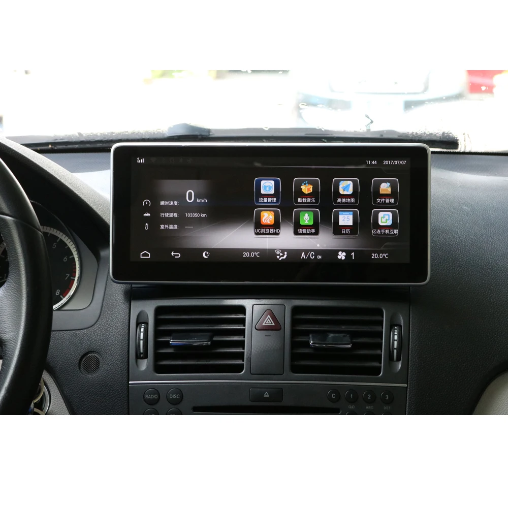 Android 8 1 автомобиль радио gps навигации bluetooth гарнитура для Mercedes Benz 2008 2010 C180 C200 C220 C250