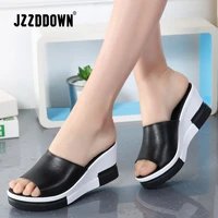 jzzddown women flip flops platform sandals shoes ladies summer slippers peep toe sandals flip flops women flipflops shoes
