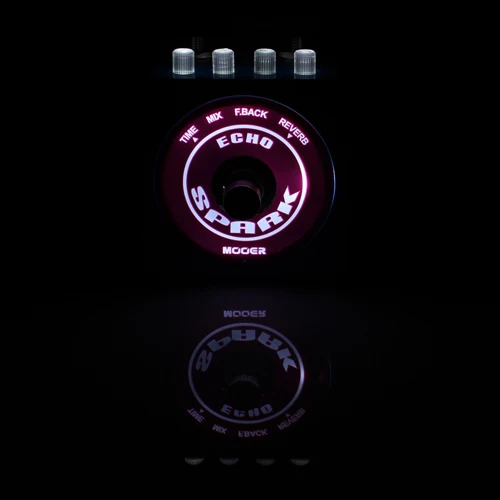Педаль для гитары MOOER SPARK ECHO с новым эффектом высококачественная педаль задержкой