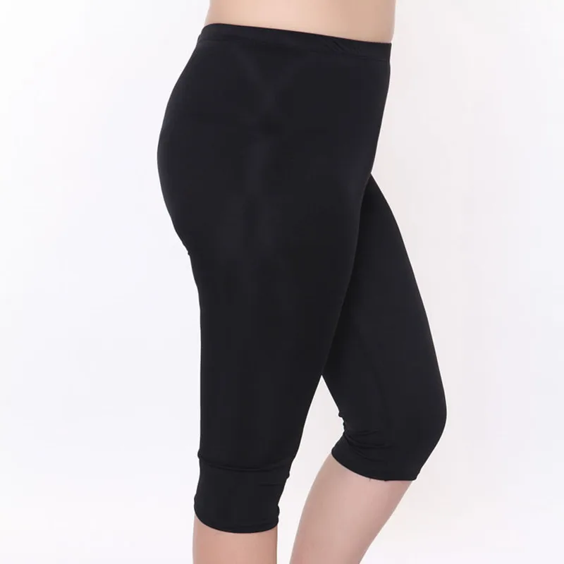 Капри Женский облегающий короткие брюки-карандаш однотонные модные штаны