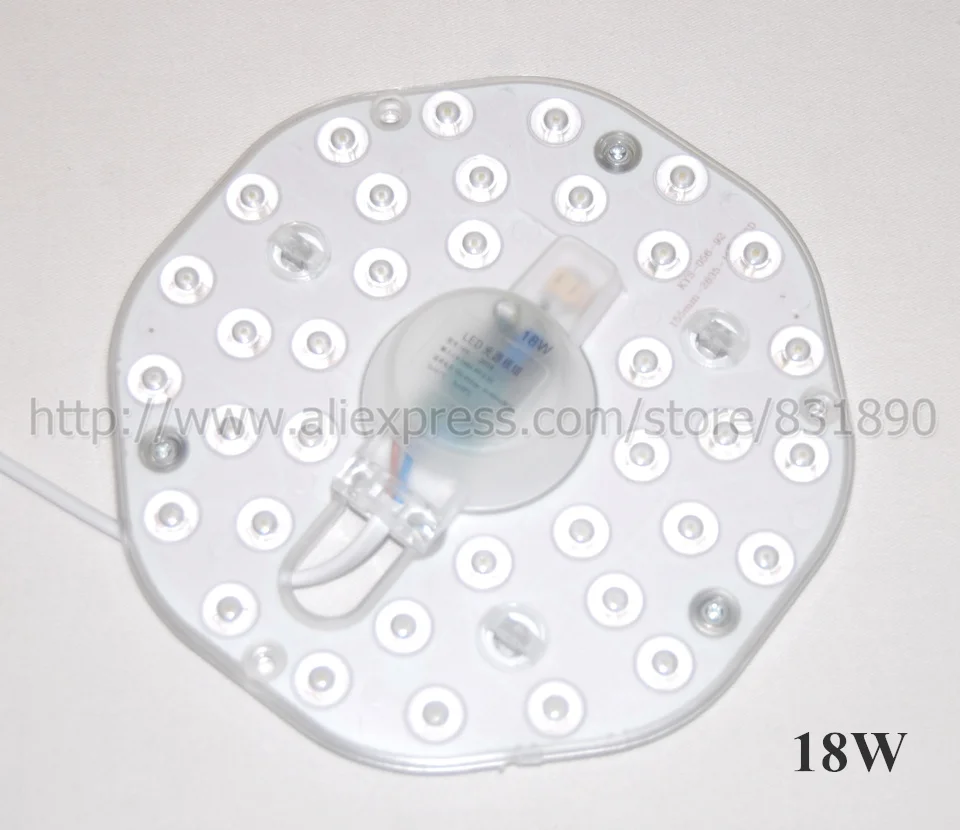 Umaked led pcb AC 220 В пластина для потолка 18 Вт 1800LM smd2835 чипы крышка объектива +