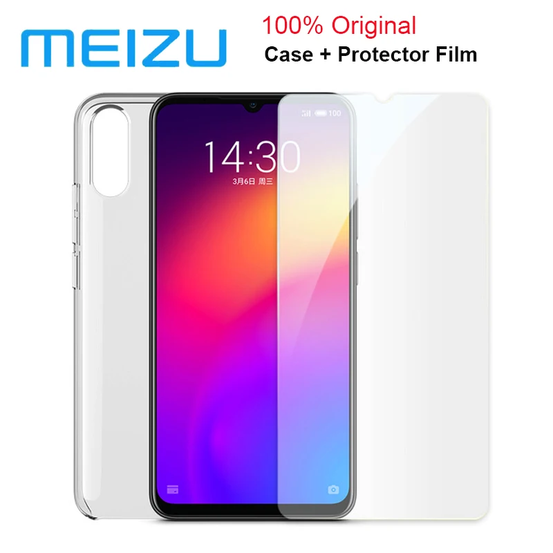 Оригинальный чехол для MEIZU Note 9 Жесткий Чехол M8 M6 M9 M6S S6 16S X8 16X Meizu 8 6 прозрачный
