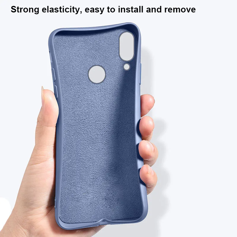 Жидкий силиконовый чехол для Huawei P30 P20 Pro P10 Plus Mate 20 Lite 9 10 honor V10 V20 роскошный