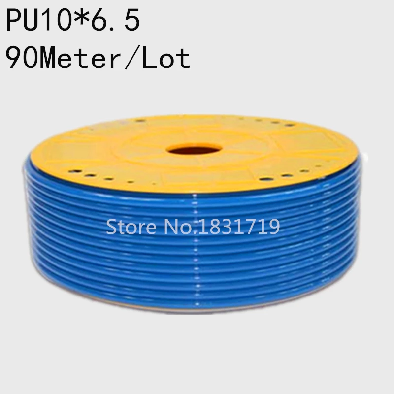 

90M/Lot PU10x6.5 10mm OD 6.5mm ID Pneumatic PU Tube Hose PU10*6.5