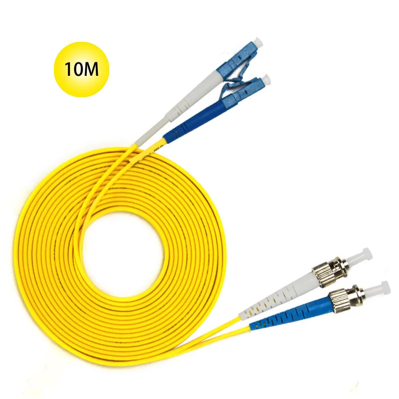 Оптоволоконный Соединительный шнур ST-LC одномодовый соединительный кабель 10 м | Оптоволоконное оборудование -32957901599