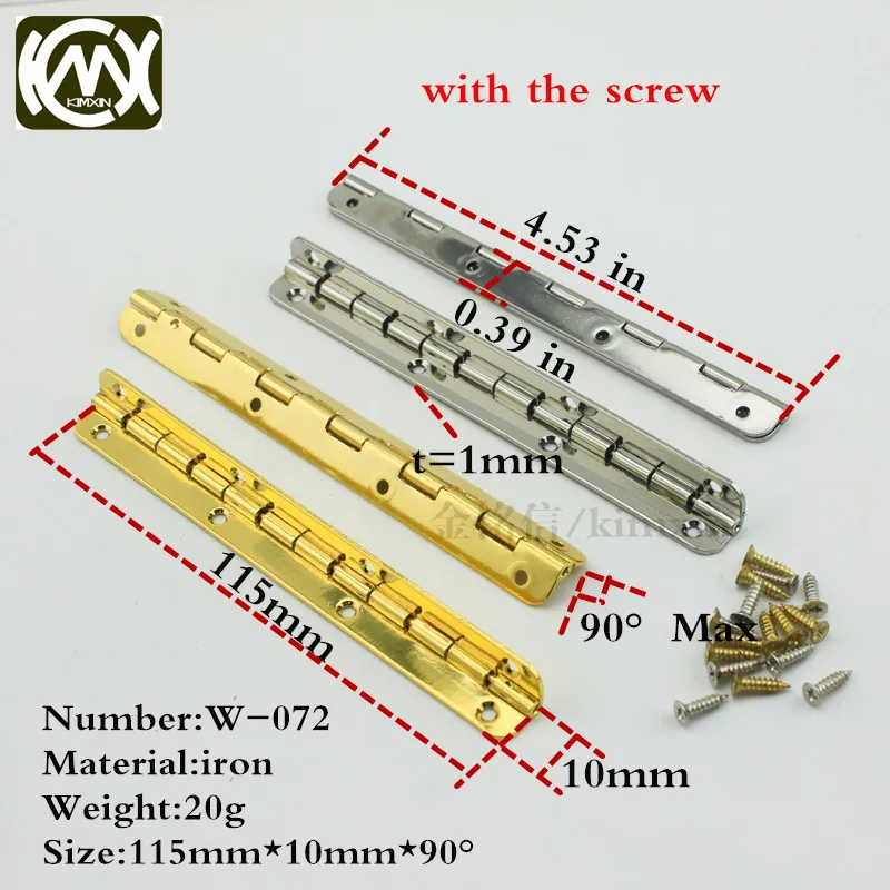 10 шт. металлические петли 10*115 мм|hinges for kitchen cabinets|hardware hingehinges cabinets |