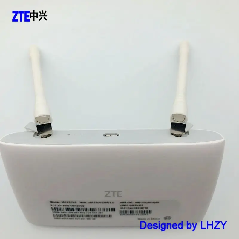 Заблокированный zte MF920VS с антенной 150 Мбит/с 4G LTE точка доступа мобильный широкополосный Wi-Fi маршрутизатор