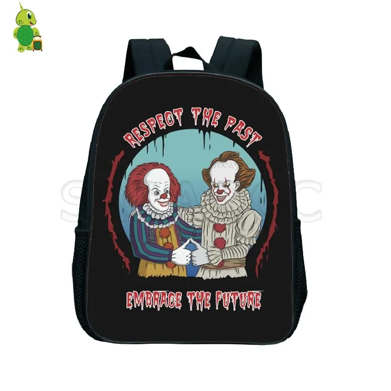 Рюкзаки с рисунком клоуна из мультфильма ужас Pennywise для детей ясельного возраста