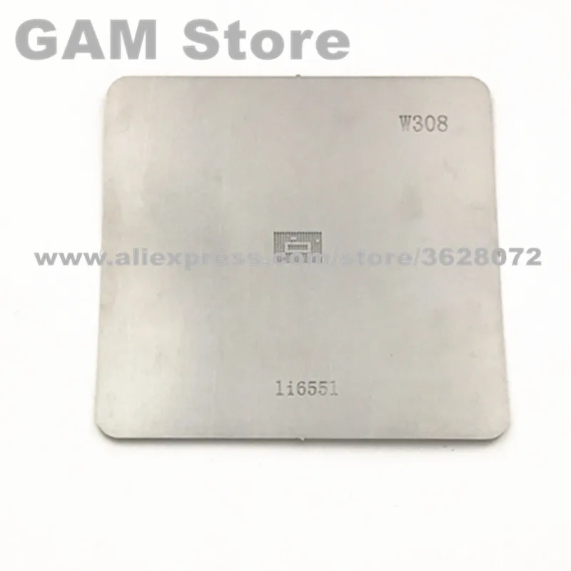 

HI6551 BGA Stencil For Huawei P7 Power Supply IC Chip Reballing Pin BGA Direct Heating Template W308 5pcs/lot