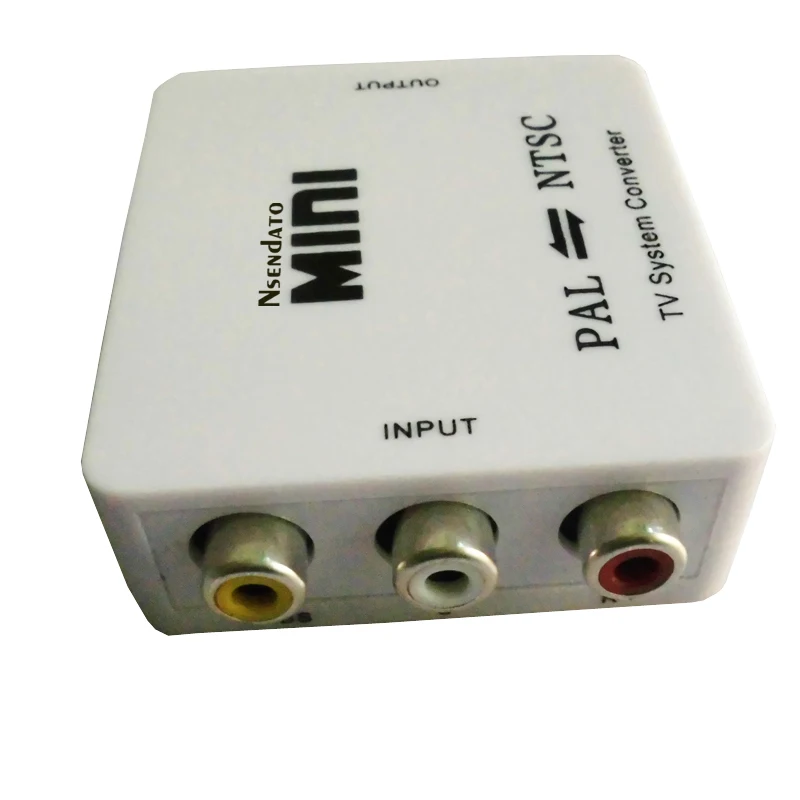 Мини RCA видео NTSC PAL ТВ Видео система конвертер в HD адаптер для проекционного
