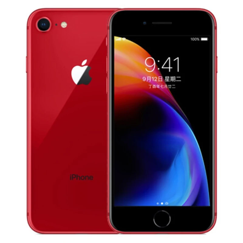 Новый оригинальный Apple iphone 8 4 7 дюйма 64 Гб/256 Гб ПЗУ 2 ОЗУ шестиядерный 12 МП 1821 мАч iOS