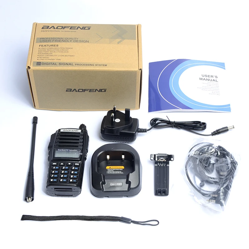 10 шт./лот BAOFENG UV 82 радио/UHF 137 174/400 520 МГц двухдиапазонного Радио рация