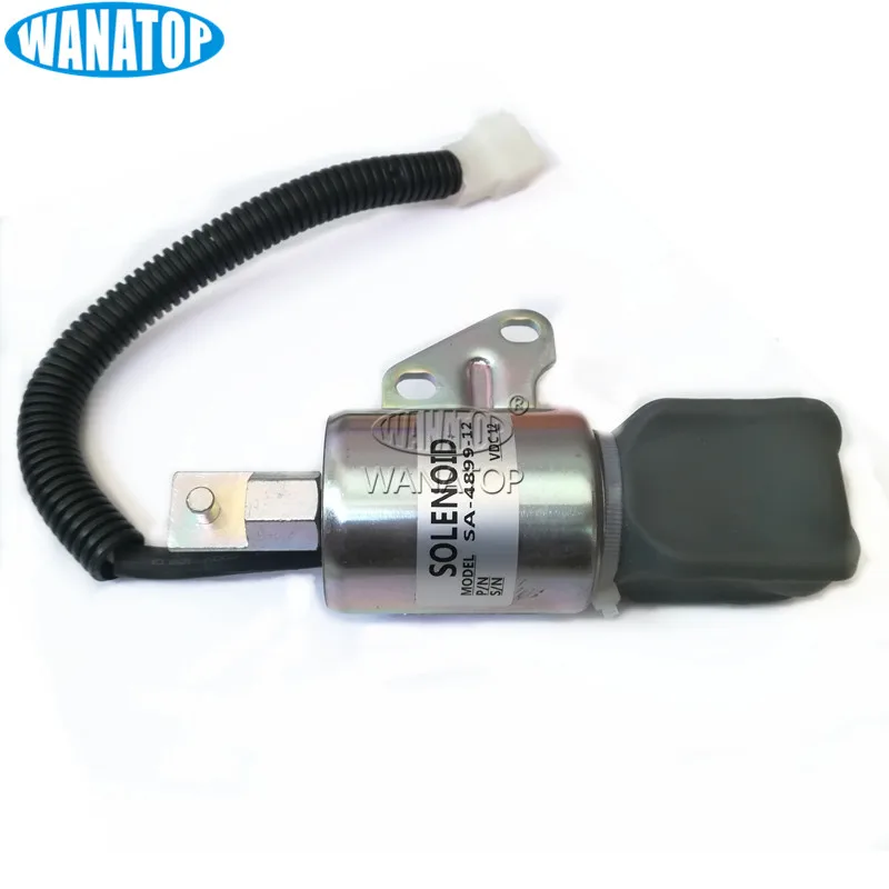 SA-4899-12 SA 489912 1756ES-12 16851-57723 Соленоид отключения остановки топлива для Kubota SynchroStart D722