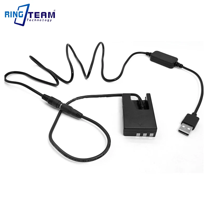 

Бесплатная доставка, USB-кабель для привода постоянного тока 5 В + Стандартная батарея, соединитель постоянного тока для цифровых камер Nikon D5000...