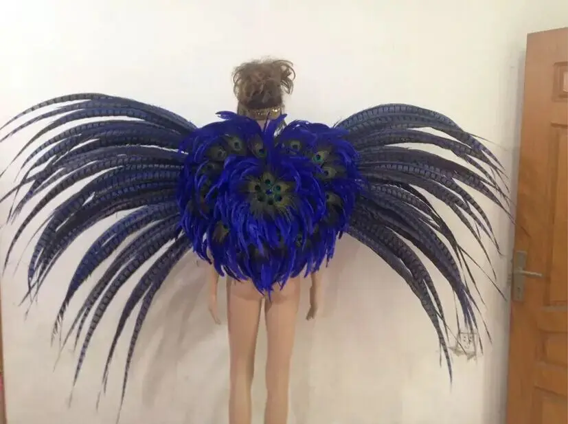 Латинские танцы Самба аксессуары Модный изысканный головной убор перья