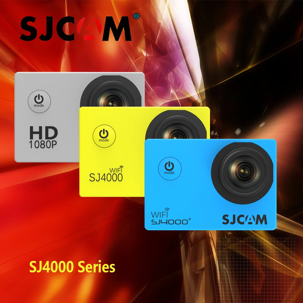 Оригинальный SJCAM серии 4000 SJ4000 и sj4000 WI FI плюс Спорт Действие Камера 30 м