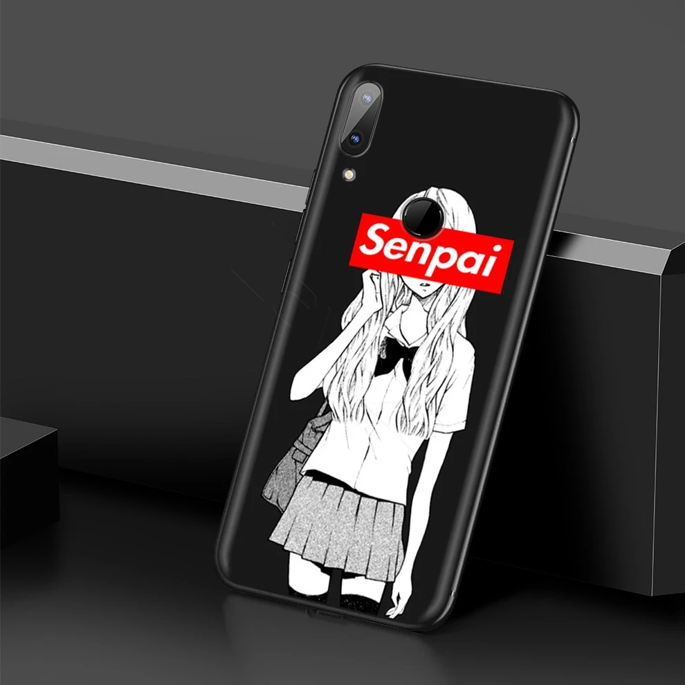 Чехол Lavaza Sugoi Senpai аниме Waifu для Xiaomi Redmi Note 8 8A 7 6 6A 5 5A 4 4X 4A Go Pro Plus Prime|Бамперы| |