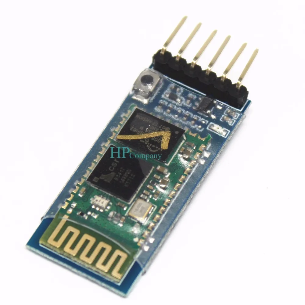 1 шт. HC05 HC 05 master slave 6pin мастер машина встроенным Bluetooth серийный сквозной модуль
