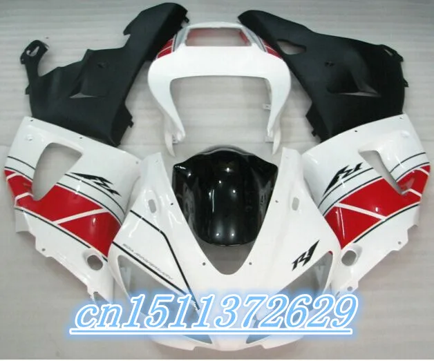 

fairings set for 1998 1999 YZF-R1 white red black YZF R1 98 99 fairing kit