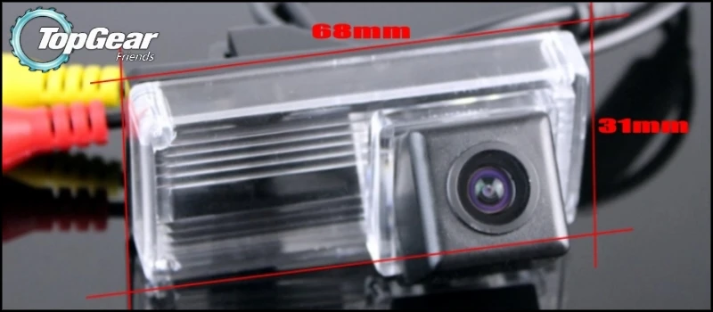 Камера заднего вида Liislee для LEXUS LX 470 LX470 J100 высокого качества PAL / NTSC | CCD + RCA.