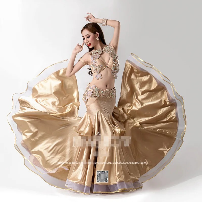 Платье для танца живота Bellydance костюм с поясом и юбкой 3624|Танец живота| |