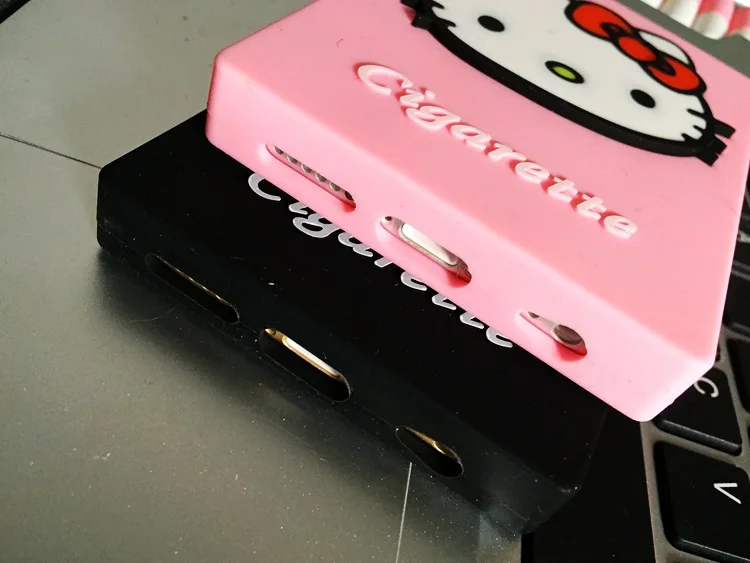 Fashion Phone Case For iPhone 6 6s Plus Silicon Smoking Kill Hello Kitty Cigarette Box Cell Cover Cases SE 5 5s |