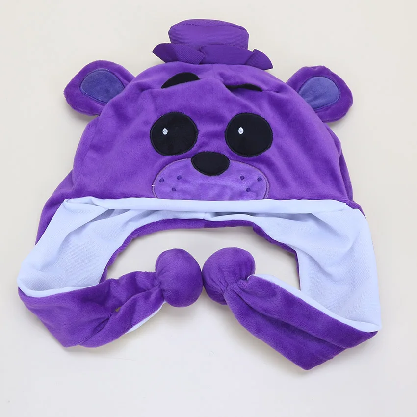 Плисовая шляпа игрушка из фнаф Freddy Fazbear Фокси мультфильма для мальчика Бонни и